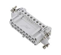 Conector JNEF 16 N: inserto de contacto HDC hembra JNE PIN: 16 16A ILME