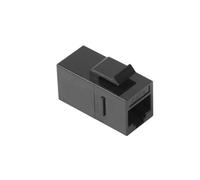 Conector Keystone H/H RJ45 UTP Cat.6 Negro Phasak PHK 2200
