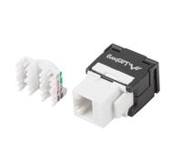 Conector keystone lanberg cat.6 utp rj45 180º toolless