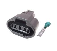 Conector La Bobina Encendido Conector Impermeable De 3 Pines Para Mazo De Cables Automotriz 7283-1334-30(Female connector)