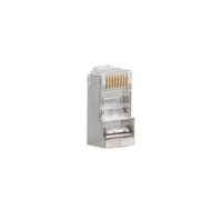 Conector Lanberg Cat.6 FTP 8P8C Pass Through - Pack de 100 Unidades