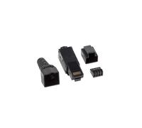 Conector lanberg rj45 cat 6 utp plug 8p8c tool - less