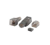 Conector lanberg rj45 cat 6a utp plug 8p8c tool - less