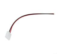 Conector LED de 2 pines sin soldadura de 8 mm de ancho para un solo color | Diseño sin soldadura, ajuste de 2 pines de 8 mm, compatible con 3528/2835, cierre rápido, conexión segura