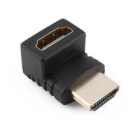 Conector Macho a Hembra de 270 Grados en ángulo Recto para 3 Home Theatre Quality 1 Paquete
