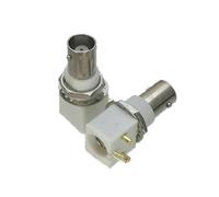 Conector Macho BNC Y Tuerca Jack Hembra, Mamparo Y Cadena De Soldadura, Montaje PCB Y Montaje En Panel, Conector Adaptador Coaxial RF, 1 Uds.(Red)