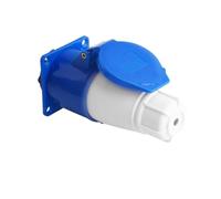 Conector macho de aviación industrial impermeable - Conector macho trifásico de 16 A/32 A for aplicaciones de alta resistencia(3 Core 16a Concealed)