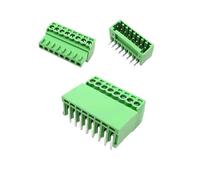 Conector macho/hembra soldado con base en ángulo recto KF2EDG 2,54 mm 2EDGK + 2EDGV / 2EDGR 2,54 JM 15EDG PCB(Right Angle,5 Sets,8P)
