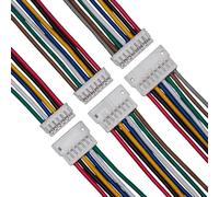 Conector macho hembra ZH1.5 de 1,5 mm, 2/3/4/5/6/7/8/9/10-12 pines, con terminal, cable de 28 AWG, 10 unidades(M and F (5 Set),30CM,2Pin)