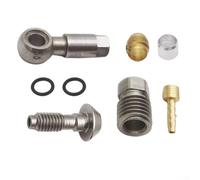 Conector Manguera Freno 5mm para MAGURA MT4 | para acero inoxidable, antióxido, compatible MT4/6/8, para ajuste perfecto 5mm, instalación segura