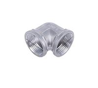 Conector metálico con rosca macho BSP de 1 pulgada, reductor a conector de manguera de 16/19/25/32 mm, acoplador neumático tipo pagoda, accesorio for tubería de riego.(Elbow Connector)