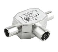 CONECTOR METÁLICO T 1H-2M, resistente y duradero, ideal para conexiones robustas en instalaciones eléctricas y redes.