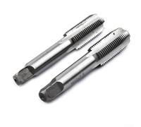 Conector métrico de rosca fina estriada recta para máquina de mano derecha HSS para procesamiento de acero inoxidable, hierro, cobre y aluminio, 1 (M16 x 1,5 mm)