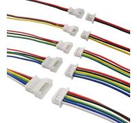 Conector Micro JST de 2-6 pines, macho y hembra, cable de 15 cm, paso de 1,25 mm, paquete de 5/10 pares(10pair,3P)