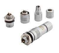 Conector Miniatura XS6-2, 3, 4 y 5 Pines, 6 mm, Resistente al Agua, con Orificio Push-Pull, 2P, 3P, 4P y 5P, núcleo Positivo XS6 Macho, 1 Unidad(Pink)