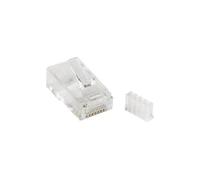 Conector Modular RJ45 Cat.6 Para Cable Sólido - Paquete de 50 - RJ-45