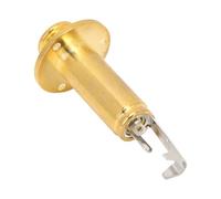 Conector Mono de Guitarra de 6,35 Mm, Conector de Salida Endpin Aleación de Latón Puerto de Conexión de Enchufe de Salida de Ecualizador EQ de Alta Sensibilidad para Guitarras y