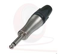 Conector Mono Neutrik NP2XL Macho JUMBO De Gran Entrada. Enchufe Jack Plateado