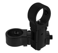Conector Negro para Escalera Extensible de Plástico ABS | Anillo con Ranura, Ajuste para Peldaños, Uso en Mantenimiento Doméstico y Proyectos DIY