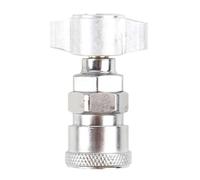 Conector neumático, 1 pieza, conector de soplador camión, codo recto, conexión integrada, piezas repuesto metal, repuestos for neumáticos(Straight Through)