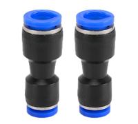 Conector neumático 2PCS codo/recto/tipo Y/tipo T/tubo de aire reductor para conexión rápida de tuberías de aire, herramientas neumáticas (ajuste reductor de 8 mm a 6 mm)