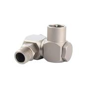 Conector neumático, conector giratorio, acoplador de manguera for herramientas neumáticas y adaptador tipo C con rosca DN8 G1/4, repuestos for neumáticos(Only Coupler)