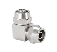 Conector neumático de aire for tubo de manguera de 4 mm de diámetro exterior (6, 8, 10, 12, 14 y 16 mm), conexión KPV, PU, PE, PM, PZA.(KPV,4MM)