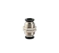 Conector neumático de tubería con acoplamiento rápido de 4 mm, 6 mm, 8 mm, 10 mm y 12 mm(PM,12MM)