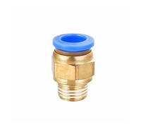 Conector neumático for PC con rosca externa de 1/4, 1/2, 1/8, 3/8(OD 12mm,16MM)
