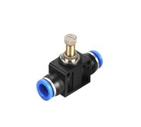 Conector neumático for tubo, conector de aire, accesorios de liberación rápida, manguera de empuje de agua, conectores de plástico 4/6/8/10/12/14mm PU PY(LSA,4mm)