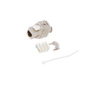 Conector NK4016 RJ45 Cat: 6a blindado, sistema trapezoidal: 8p8c recto LOGILINK