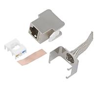 Conector NK4075: conector RJ45 cat: 6,6a,7,7a blindado, trapezoidal LOGILINK