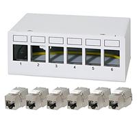 Conector NK4091: panel de conexión RJ45 LOGILINK