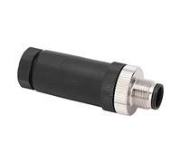 Conector NMEA 2000 Instalable en Campo M12 IP67 Resistente Al Agua para Redes Lowrance, Redes Simrad, Redes B G, Redes Navico con 5 Núcleos