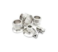 Conector NPT macho de 1/10.2 cm 3/20.3 cm 1/5.1 cm 3/10.2 cm 2.5 cm -10.2 cm NPT macho x 1.3 cm 1.9 cm 3.8 cm 5.1 cm -10.2 cm Conector de triple abrazadera de acero inoxidable 304 316L (3l4-3l4-cm