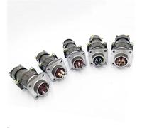 Conector P20K6Q, conector de Cable P20J2Q, 2 pines, 3 pines, 4 pines, 5 pines, 7 pines, Metal P20J11Q, 1 Uds.(P20J2Q 2Pin)