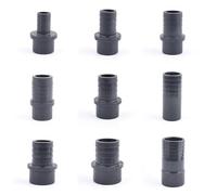 Conector Pagoda de PVC de Gran tamaño, diámetro Exterior de 32/40/50/63 mm, for Manguera de riego de jardín, Adaptador de tubería de Agua for Acuario, 1 Unidad(OD 40-40mm)