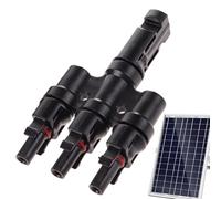 Conector Panel Solar Paralelo | Distribuidor Impermeable 3 1,Conector de conexión solar | para Fotovoltaico Hogar Proyecto Residencial Comercial