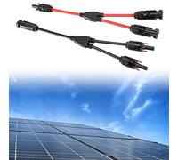 Conector Panel Solar, Y-Conectores Solares, Cable solar Y Distribuidor, Conector Solar Fotovoltaico, Solar Panel Cable Conector, Adaptador de Rama Solar para Panel Solar Fotovoltaico