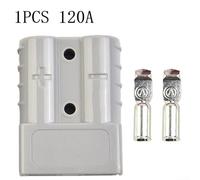 Conector para batería 50A 600V Plata Contacto para rápido Conector(red-50A) | Contactos plateados, alta conductividad, sin calentamiento, 50A, conexión rápida segura