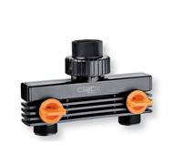 Conector Para Grifo De Riego Claber RAINJET, Modelo 91589, A 2 Vías Para Un