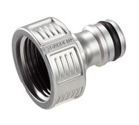 Conector para grifo Premium de Gardena, 26,5 mm (G 3/4 pulgadas): adaptador para grifo de agua, resistente a las heladas, empaquetado (18241-20)