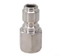 Conector para latón para m14 Macho para Hidrolimpiadora Jardín(#18) | Compatible para kärcher, para latón , para conexión rápida, para ideal coches, 2320 PSI máx