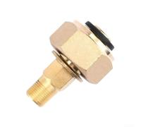 Conector para latón Válvula Gas para cilindro Exterior 1/4" Conector