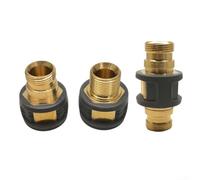 Conector para lavadora Karcher HD511 HD615, paquete de 3 conectores de tubería de agua con diseño robusto para un mejor rendimiento