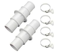 Conector para Manguera de Bomba de Piscina | Adaptador Para Manguera De Piscinas Desmontables,Accesorios De Conexión Antifugas Para De Filtro 2 Piezas Para Casa Playa Hotel Jardín Patio