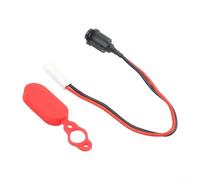 Conector para sistemas de carga de scooter eléctrico M365 y PRO con silicona ergonómica y puntos de contacto fiables