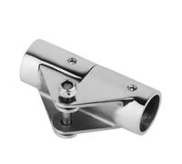 Conector Para Tubos De Barcos - Accesorios Yates De Acero Inoxidable,Acoplamiento Giratorio Plegable Para Conexiones De Tubería | Para Sistemas De Sombreado De Cubierta De Yate Marino Refuerzo