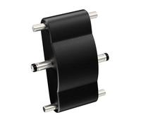 conector parlat para nuestras luminarias planas SIRIS 24V bajo armario, negro
