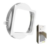 Conector Portátil De Manguera De Aire Acondicionado,Conector De Puerta De Aire Acondicionado - Accesorio De Ventilación De Reemplazo Para Escape AC Coche Vehículos